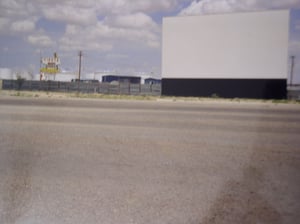 Screen & Marquee in the background.