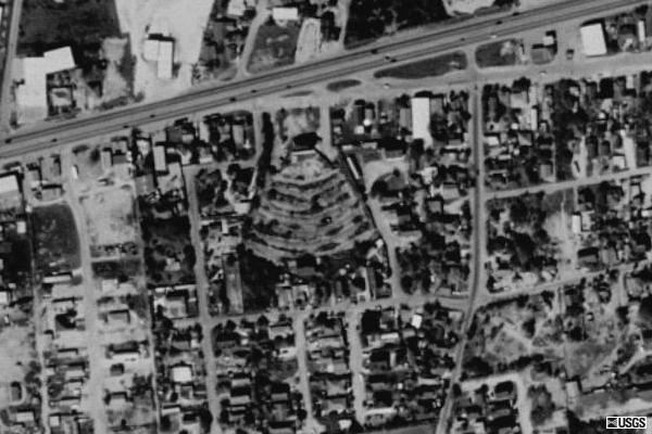 Garza's Drive in at Highway 83 in Roma, Texas 78584. View from Air is still visible and Screen seems to still be up