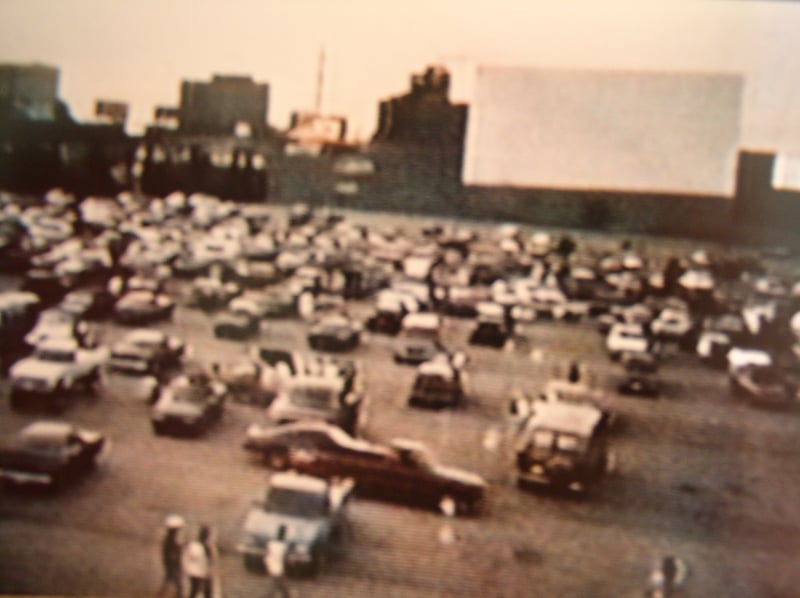 The "North" Screen. Picture taken from the video "Drive In Blues".