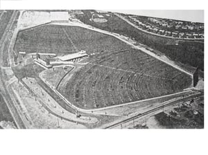 An Aerial shot (Photostatic copy) of the then "New" Gemini Twin. Taken from BoxOffice Magazine June 21, 1965 Pg 12.