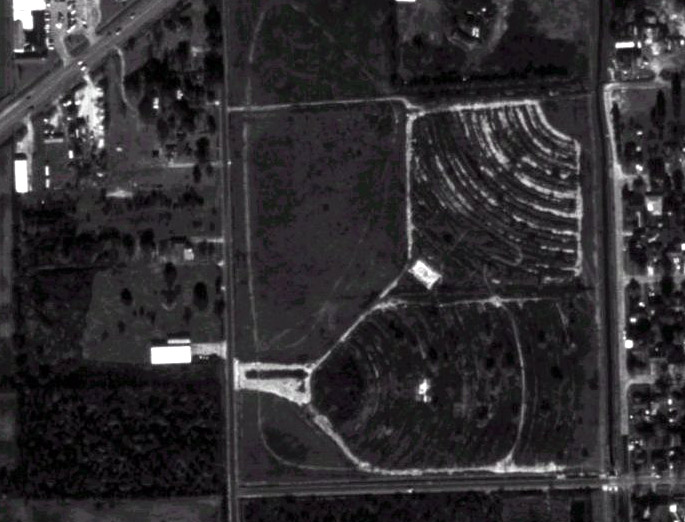 satellite photo; taken July 1, 1995