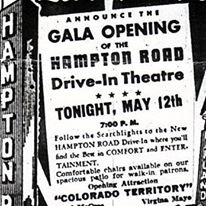 Ad for opening night