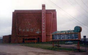 screen tower and marquee