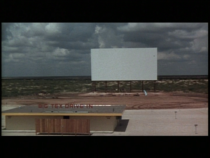 I believe this is a picture of the Rio Drive-in, located on the eastern edge of Big Spring, TX - on the north side of I20.  This theater was featured in the opening credits of the movie Midnight Cowboy, filmed in Big Spring in 1969.