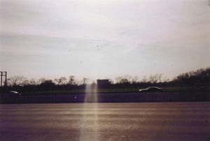 A look at the Joy Drive-In from I-35.