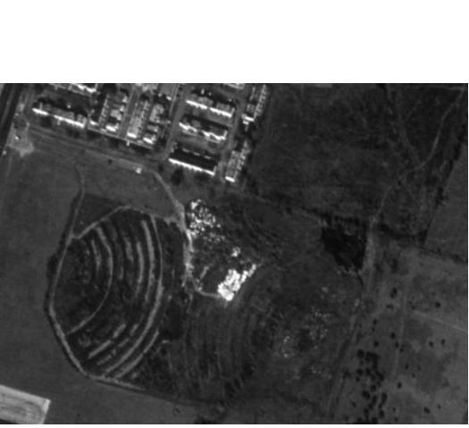 Judson 4 Drive In Ariel View. You can see two distinctive areas where they had the screens, the third I believe is in the top right of the two, but the forth I was having a hard time seeing.