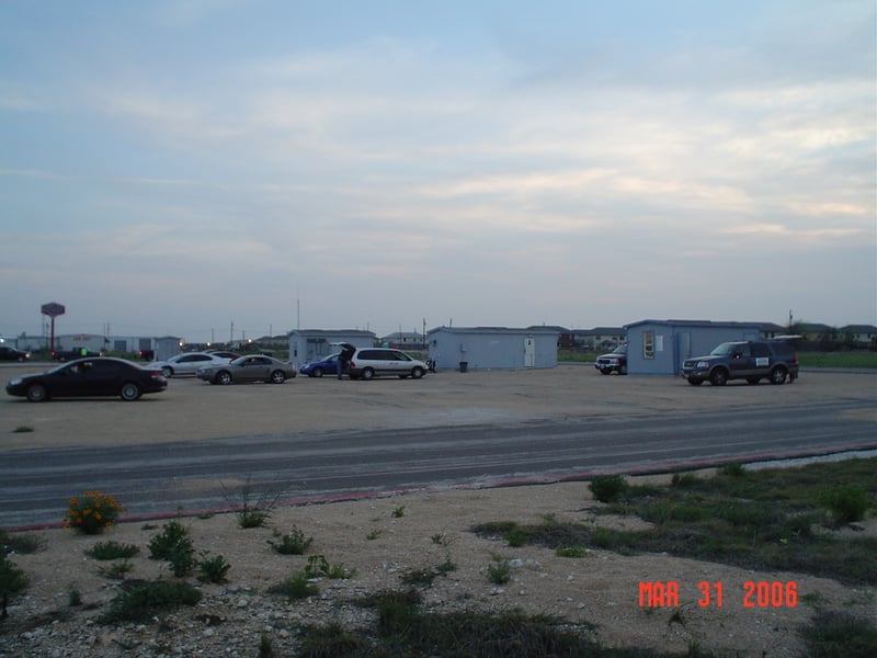 Here's a view of the lot from the left side.