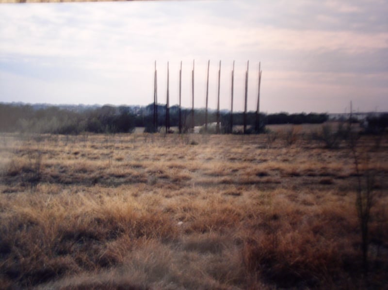 Field and Screen after the Fire.