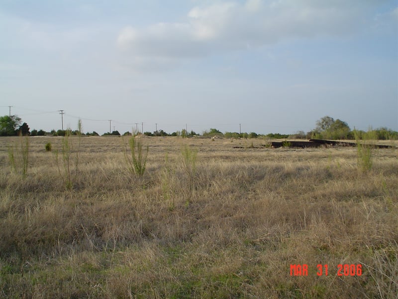 This is looking toward the back of the lot. It gives you an idea of just how big this drive-in was.