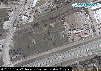 The former site of the King Drive-in. You can still see the parking hills on the right side of the picture