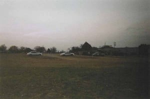 the lot. The indoor cinema is on the right side of the photo in the background.