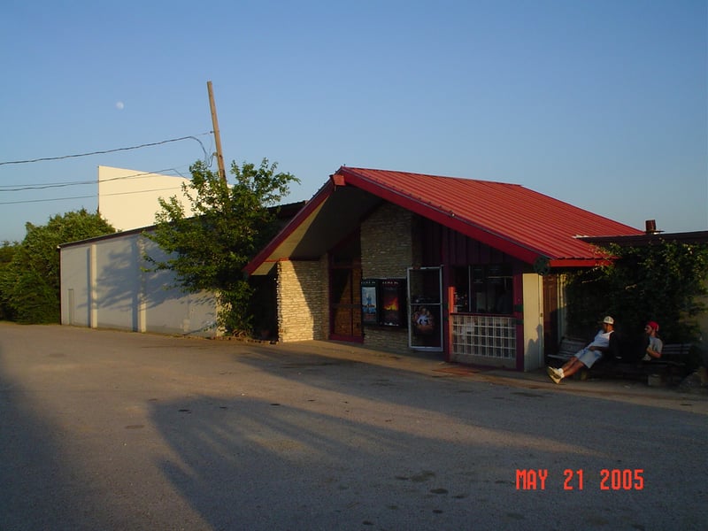 This is the indoor theater from the outside.