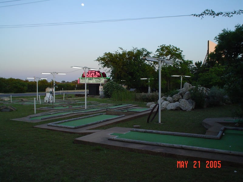 18-hole miniature golf course