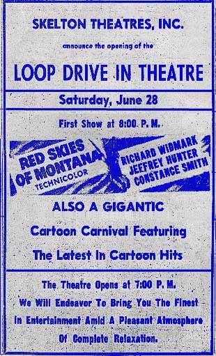 opening program advertisement