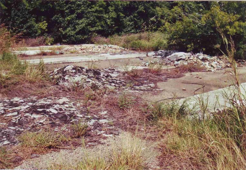 Ticket booths remains