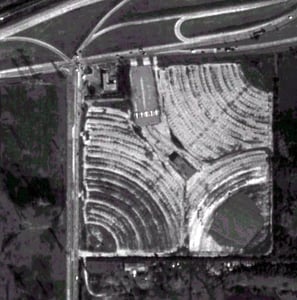 satellite photo; taken January 23, 1995