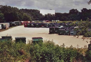 View of field near entrance