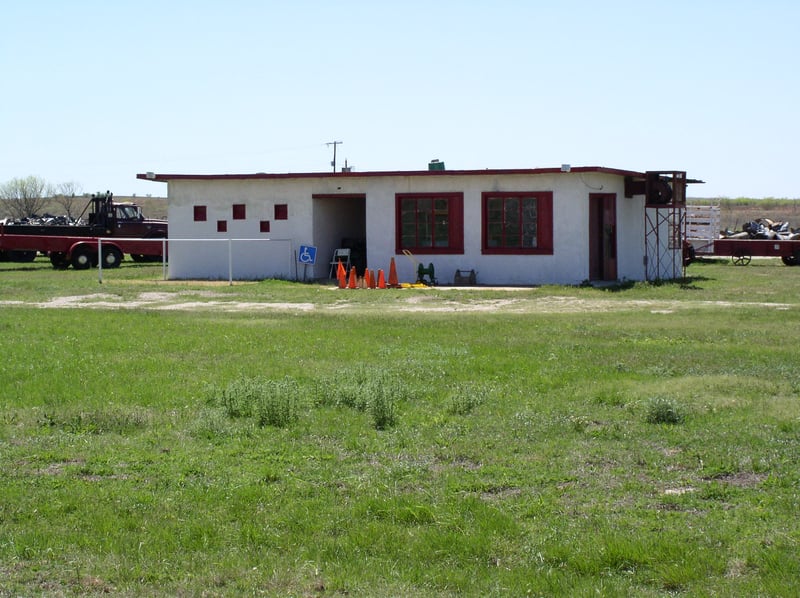 Concessions Stand and Projection Room..