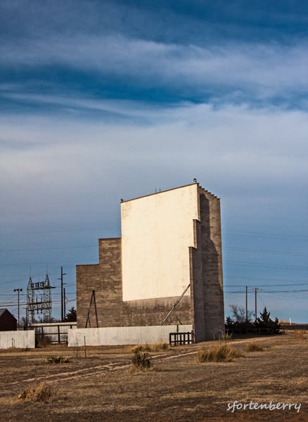 Mustang Drive-in Theater, Farm Road 168, Olton Texas