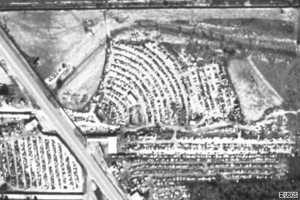 Park Drive-In, Abilene, Texas.  Closed