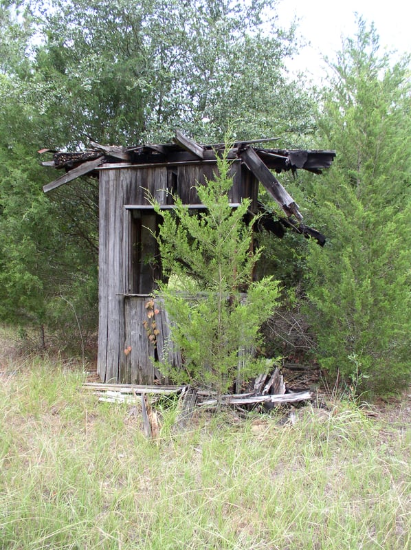 Another Shot of the Ticket Booth. In Very Bad Shape.