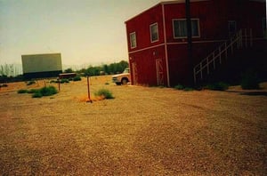 Rocket Drive inn snack bar and projector rm.