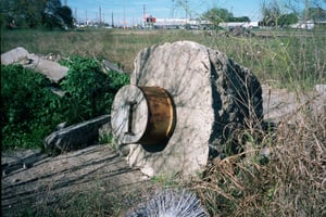 The old site of the Roxy Drive-In Theater