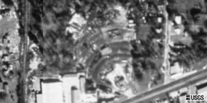 Ariel view of StarVue in Athens, Texas, 75751 on US-175.  Visibility is not too good anymore