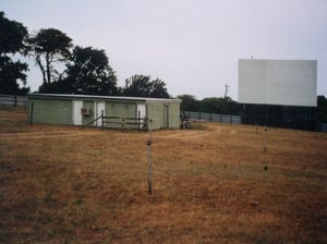 Concession Stand / Projector Booth & Screen