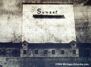 Here what the sunset drive in theater lookd like. Taken 1970 2 days before shut down