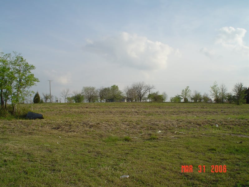 Here's another view of the stadium parking.