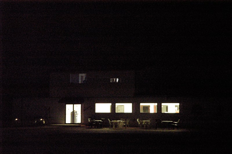 Showboat snack bar after the show has started.