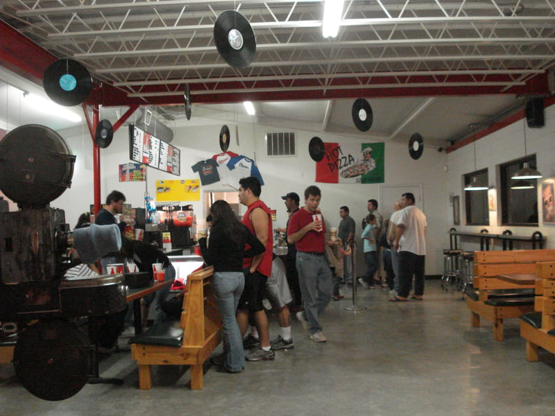 A view inside of the Snack-Bar which has a very good selection of food, candy, popcorn, soda, water and souvenirs.