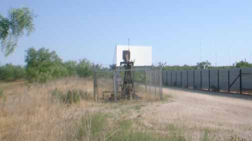 As you enter and exit the DI, you see functional oil wells. Appropriate here in Texas.