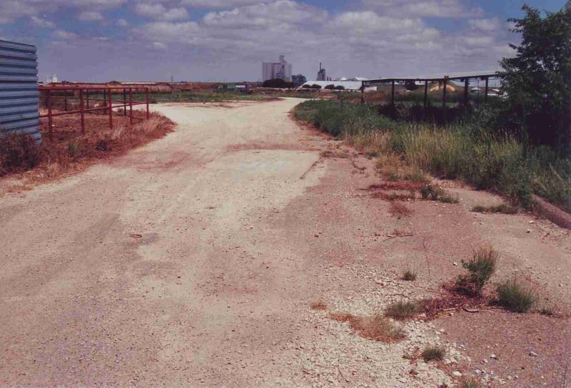 Former ticket booth location