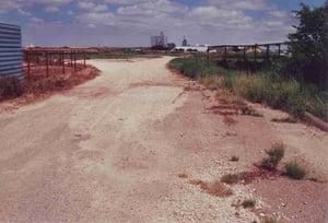 Former ticket booth location