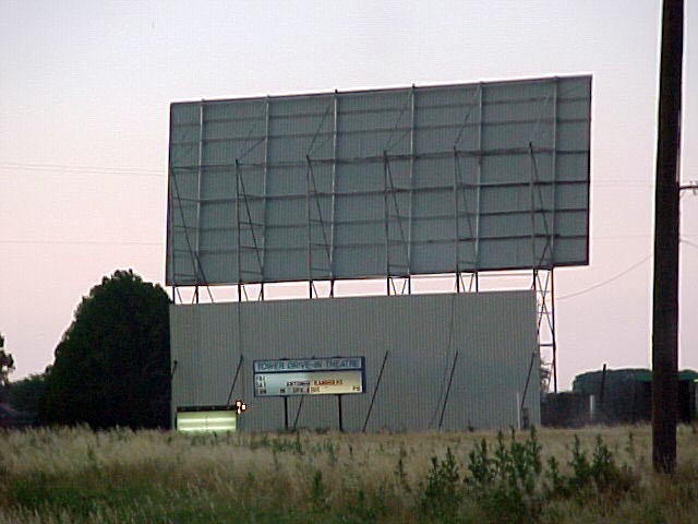 Tower Drive In Theater at Rule Texas