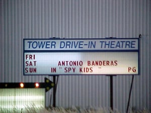 Tower Drive In Theater in Rule Texas