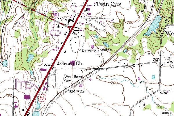 usgs topo map
