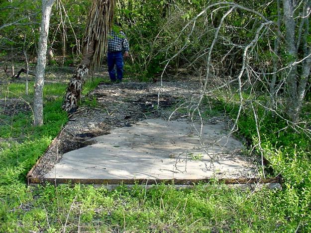 The remains of the valley hi Drive in theater