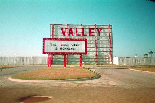 marquee, screen, and entrance(from Kevin Trotman of flickr)