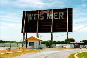 box office and screen tower