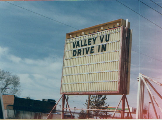 Signboard on other end of theatre.