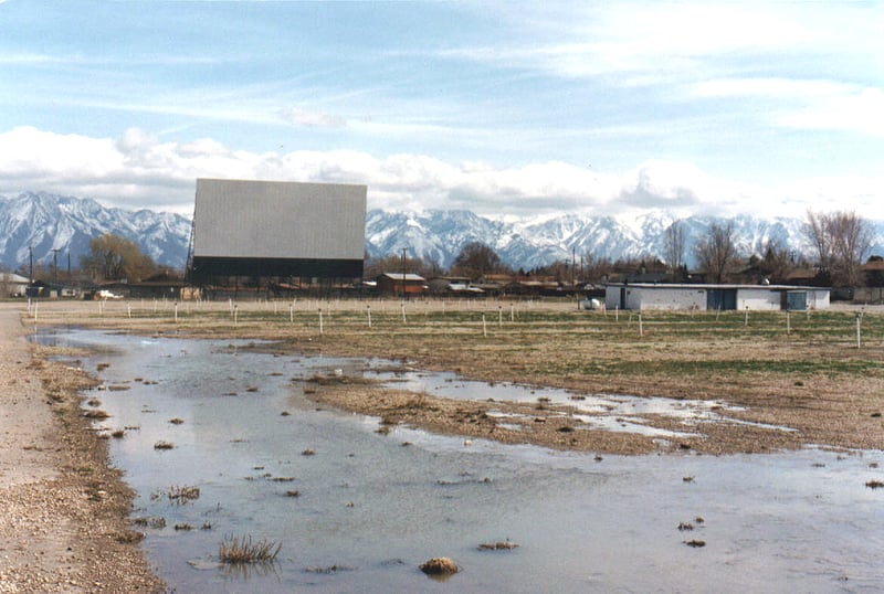 Beautiful view with the snow-capped mountains.