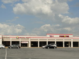 former site now Amelon Square shopping center