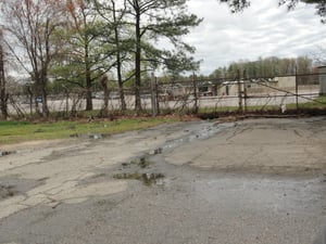 view of lot from Willis Rd