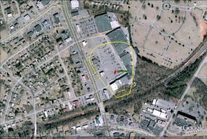 Google Earth image of former site at Wards Rd and Edgewood Ave-from the site httpwww.retroweb.comharveys.html