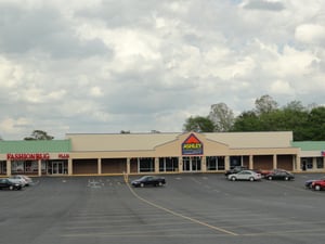 now just another strip mall