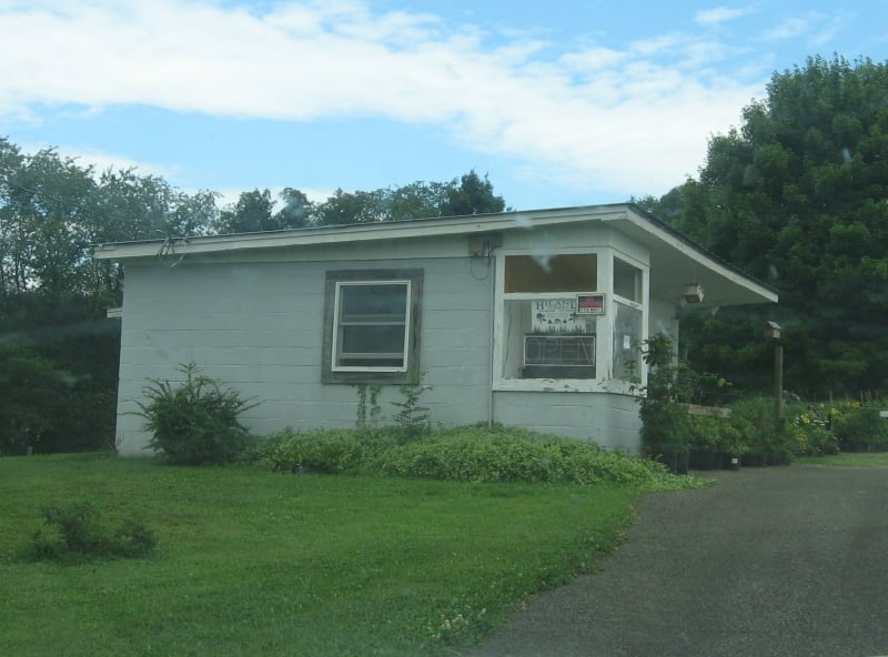 Former ticket booth