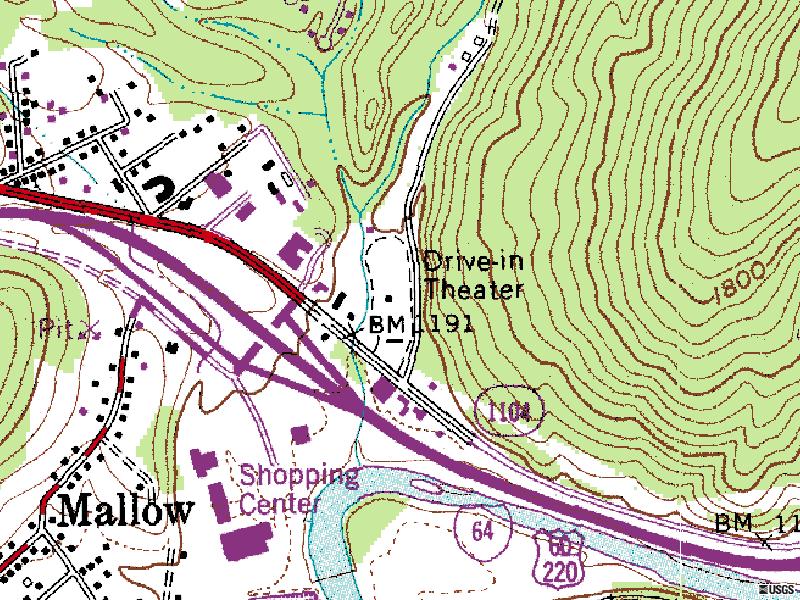 former site-SE side of town on US-60